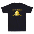 Anti-Heros Skull Logo Golden Print Novelty Men's Short Sleeve T-Shirt Cotton Tee Unisex T-shirt, Sweatshirt, Hoodie, Long Sleeve Tee - T-Shirt, Sweatshirt, Hoodie
