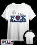Womens Philadelphia Fox logo shirt Unisex T-shirt, Sweatshirt, Hoodie, Long Sleeve Tee - T-Shirt, Sweatshirt, Hoodie