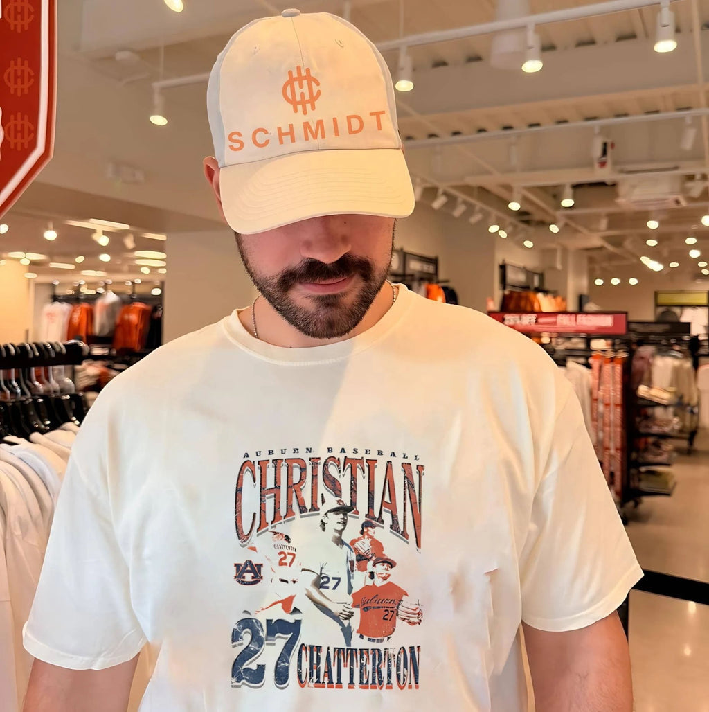 Auburn Tigers Christian Chatterton vintage shirt Unisex T-shirt, Sweatshirt, Hoodie, Long Sleeve Tee - T-Shirt, Sweatshirt, Hoodie