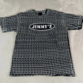 Vintage 80s JimmyZ T-Shirt Men's Size XL Black AOP Double Sided Surf Grunge Unisex T-shirt, Sweatshirt, Hoodie, Long Sleeve Tee - T-Shirt, Sweatshirt, Hoodie