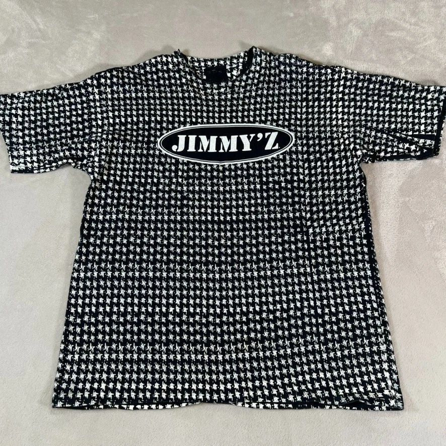Vintage 80s JimmyZ T-Shirt Men's Size XL Black AOP Double Sided Surf Grunge Unisex T-shirt, Sweatshirt, Hoodie, Long Sleeve Tee - T-Shirt, Sweatshirt, Hoodie