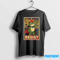 Portland Frog Hop Protest Resist Frog No Kings Toad Sunset Tshirts Sweater Unisex T-shirt, Sweatshirt, Hoodie, Long Sleeve Tee - T-Shirt, Sweatshirt, Hoodie