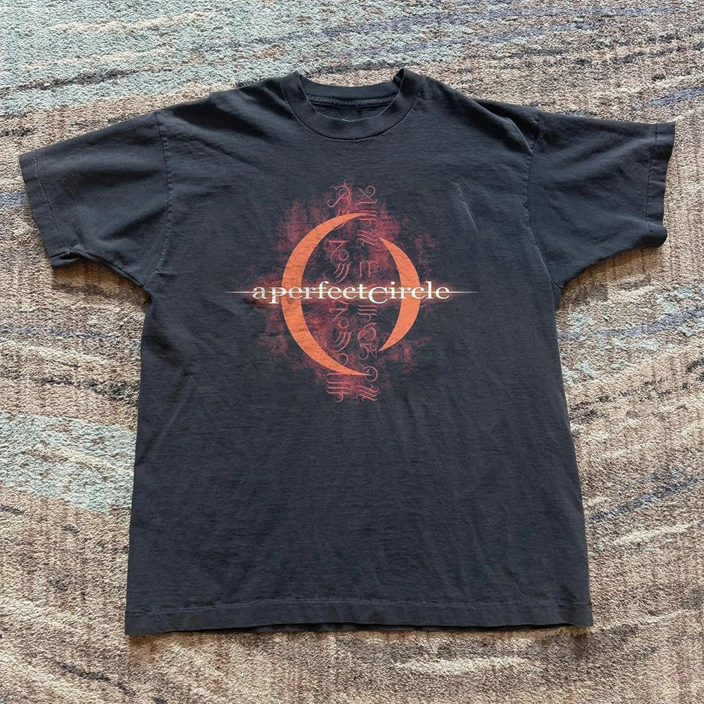 A Perfect Circle Rock Band Black Unisex Unisex Cotton T-shirt Size S-5XL Unisex T-shirt, Sweatshirt, Hoodie, Long Sleeve Tee - T-Shirt, Sweatshirt, Hoodie