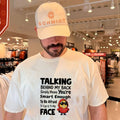 Talking behind my back simply means youre smart enough to be afraid Minion shirt Unisex T-shirt, Sweatshirt, Hoodie, Long Sleeve Tee - T-Shirt, Sweatshirt, Hoodie