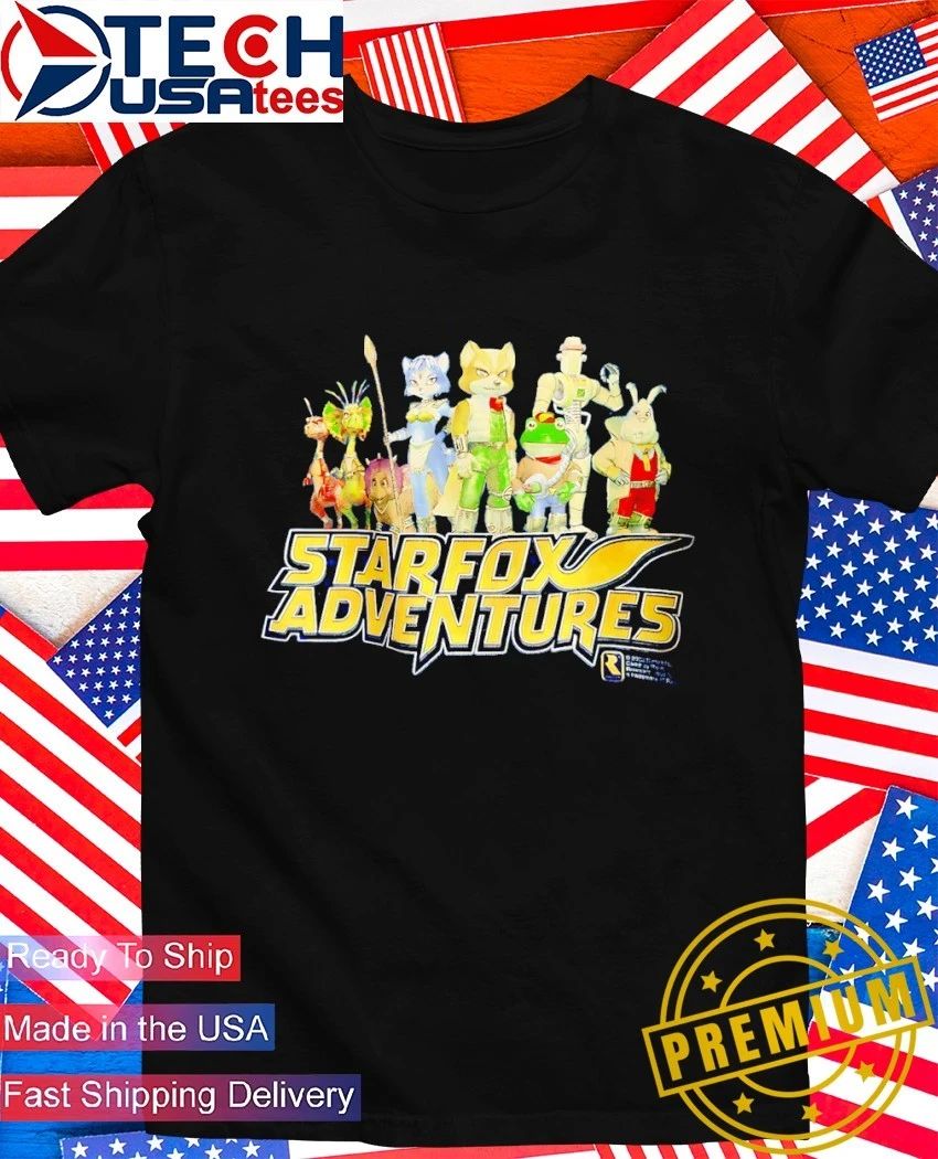 Star Fox Adventures 2002 shirt Unisex T-shirt, Sweatshirt, Hoodie, Long Sleeve Tee - T-Shirt, Sweatshirt, Hoodie