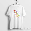 Classic Dabbing Rainbow Unicorn Christmas Party T Shirts Unisex T-shirt, Sweatshirt, Hoodie, Long Sleeve Tee - T-Shirt, Sweatshirt, Hoodie