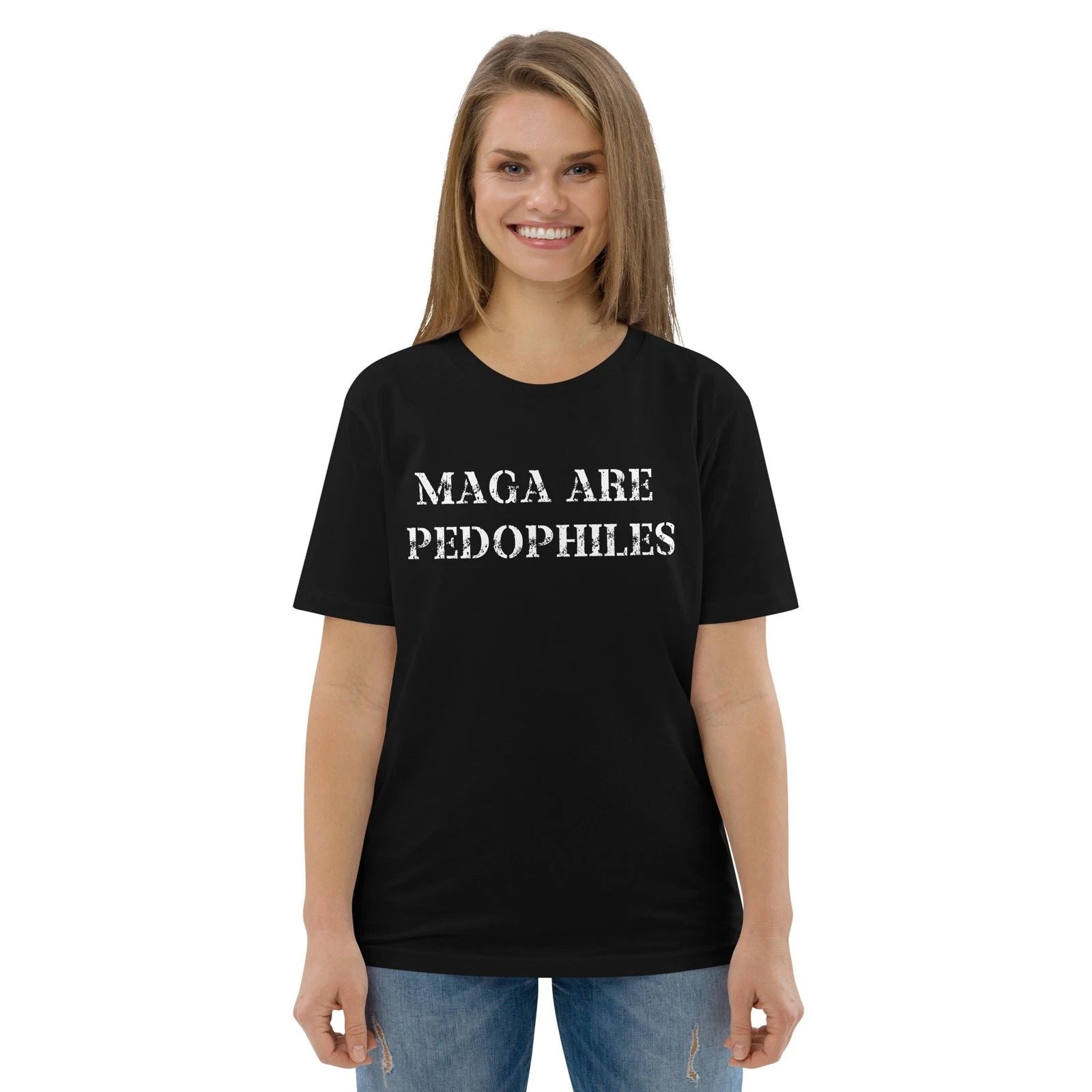 MAGA are Pedophiles - Different Colors - men's classic tee Unisex T-shirt, Sweatshirt, Hoodie, Long Sleeve Tee - T-Shirt, Sweatshirt, Hoodie