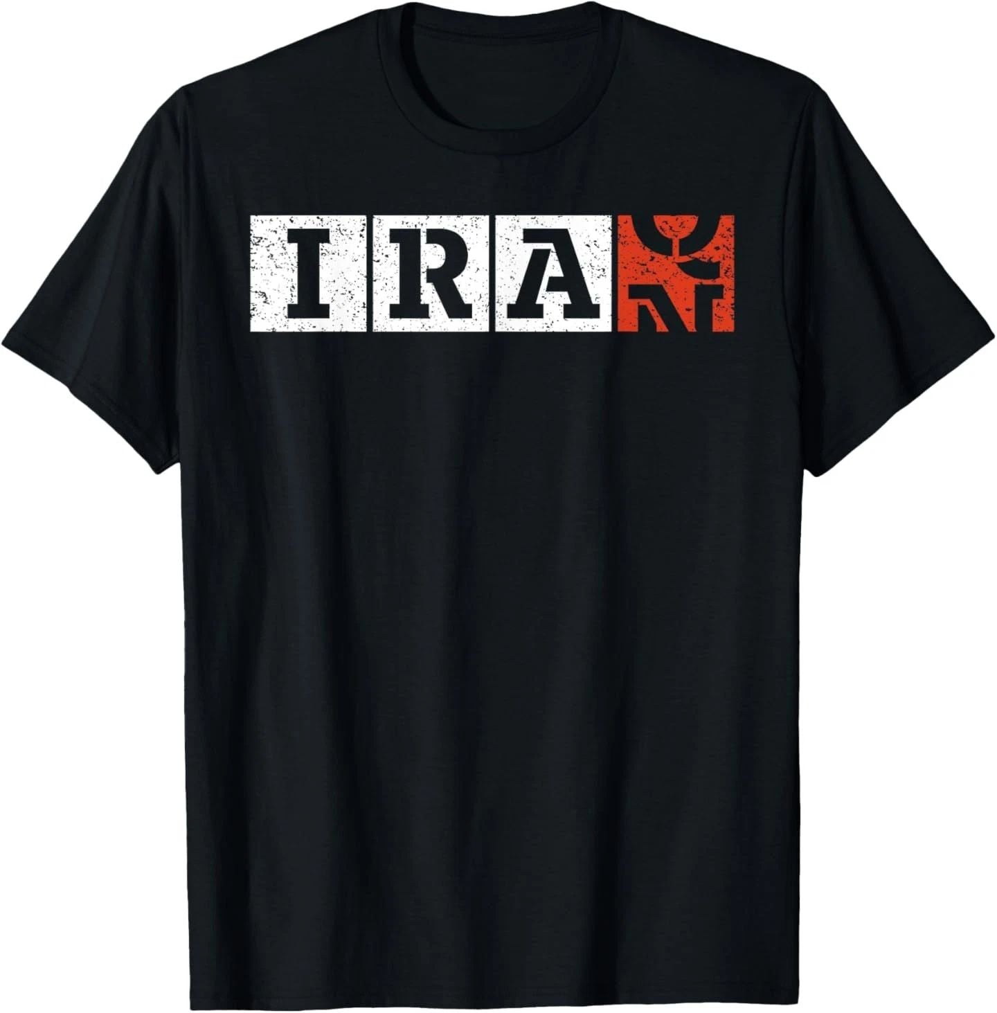 Vintage Iran Iraq Anti War Protest Distressed Political T-Shirt Unisex T-shirt, Sweatshirt, Hoodie, Long Sleeve Tee - T-Shirt, Sweatshirt, Hoodie