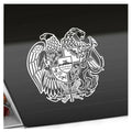 Armenia Coat of Arms Decal Sticker 25 Colours Neon Matt Unisex T-shirt, Sweatshirt, Hoodie, Long Sleeve Tee - T-Shirt, Sweatshirt, Hoodie