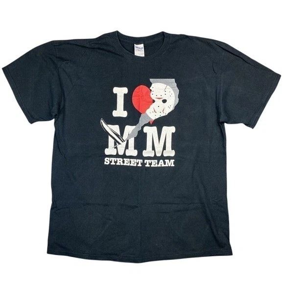 Monster Mania Convention Shirt XL Horror Con Jason Vorhees Friday 13th Movie Unisex T-shirt, Sweatshirt, Hoodie, Long Sleeve Tee - T-Shirt, Sweatshirt, Hoodie