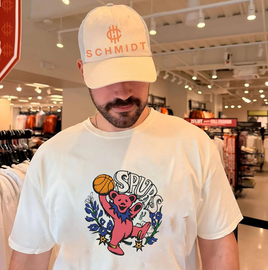 San Antonio Spurs features The Grateful Dead Homage Teal Bear shirt Unisex T-shirt, Sweatshirt, Hoodie, Long Sleeve Tee - T-Shirt, Sweatshirt, Hoodie