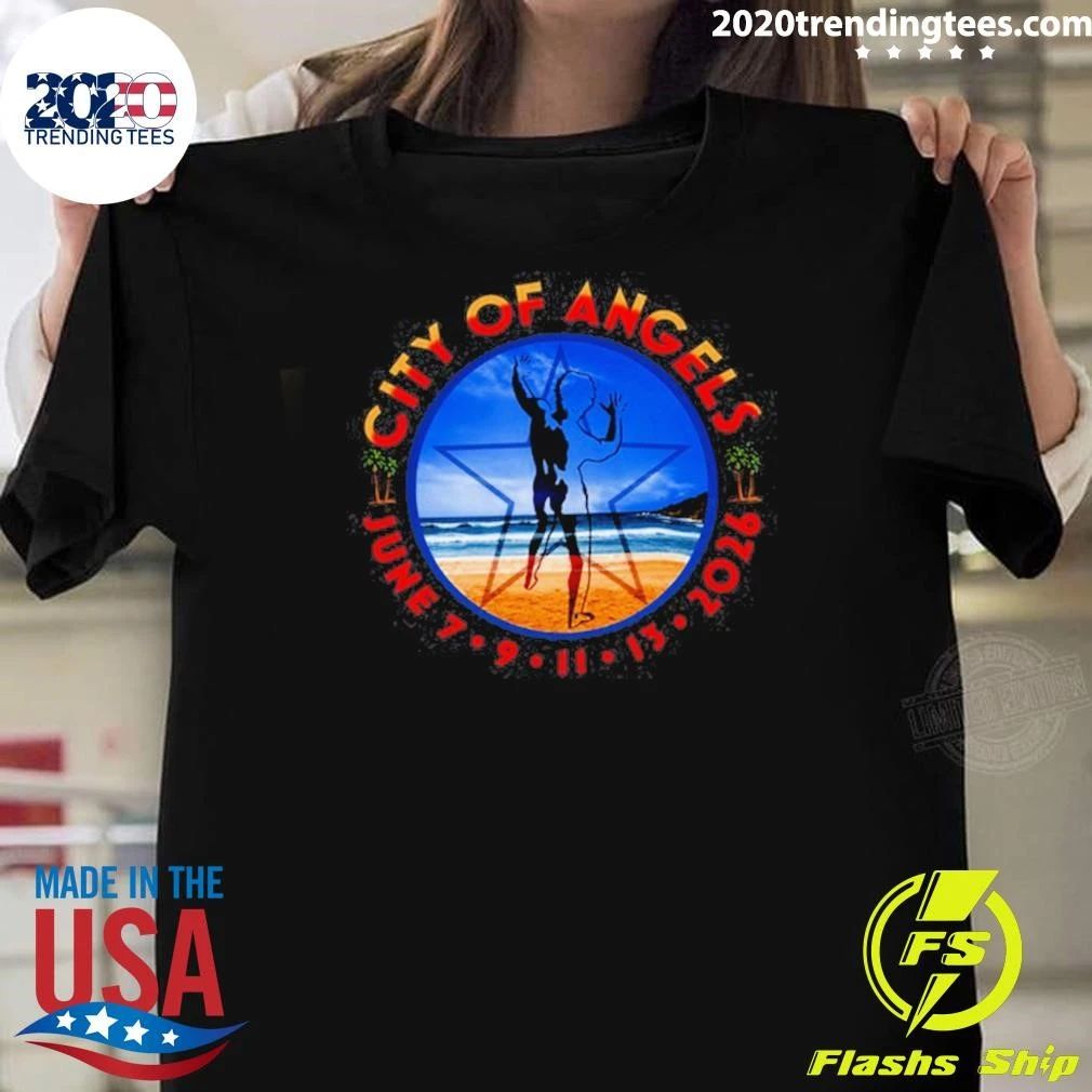 Rush Event City of Los Angeles June 13 2026 Shirt Unisex T-shirt, Sweatshirt, Hoodie, Long Sleeve Tee - T-Shirt, Sweatshirt, Hoodie