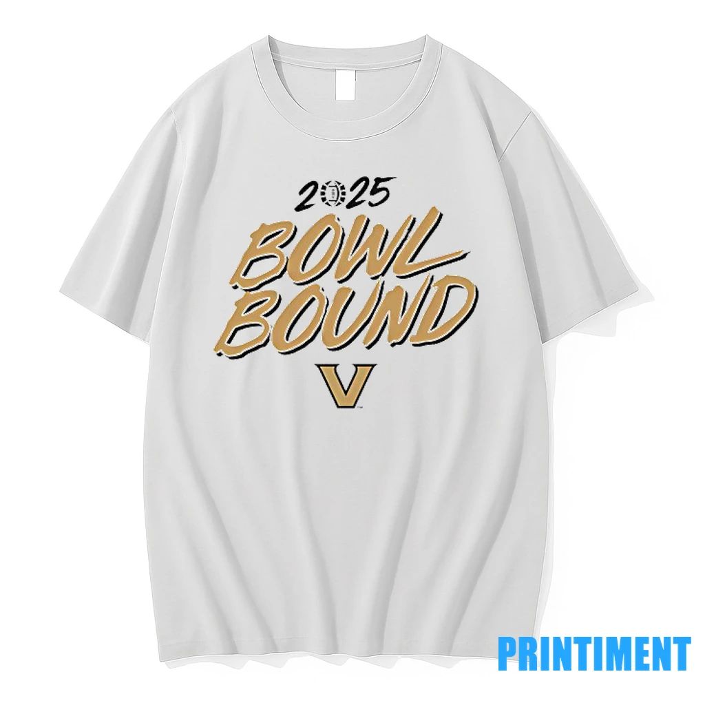 Vanderbilt Commodores Bowl Bound 2025 Tshirts Sweater Unisex T-shirt, Sweatshirt, Hoodie, Long Sleeve Tee - T-Shirt, Sweatshirt, Hoodie