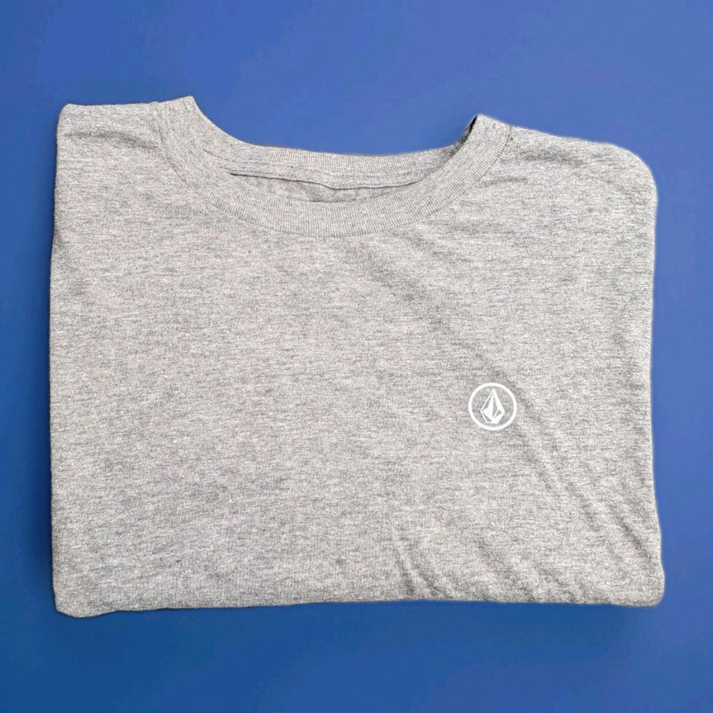Volcom Stone Logo T Shirt Men's XL Mexico Made Surf Skate Gray Heathered Unisex T-shirt, Sweatshirt, Hoodie, Long Sleeve Tee - T-Shirt, Sweatshirt, Hoodie