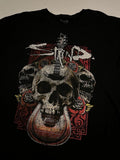 STAIND Rock Band Skull Guitar Black T-Shirt 3XL Album Tour Music Concert Lewis Unisex T-shirt, Sweatshirt, Hoodie, Long Sleeve Tee - T-Shirt, Sweatshirt, Hoodie