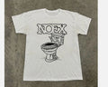 NOFX The Final Tour MTL 2024 Toilet Unisex White Cotton T-shirt, Size S-5XL Unisex T-shirt, Sweatshirt, Hoodie, Long Sleeve Tee - T-Shirt, Sweatshirt, Hoodie