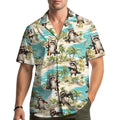 Surfing Raccoon Hawaiian Shirt Funny Beach Aloha Summer Button Up Unisex Unisex T-shirt, Sweatshirt, Hoodie, Long Sleeve Tee - T-Shirt, Sweatshirt, Hoodie
