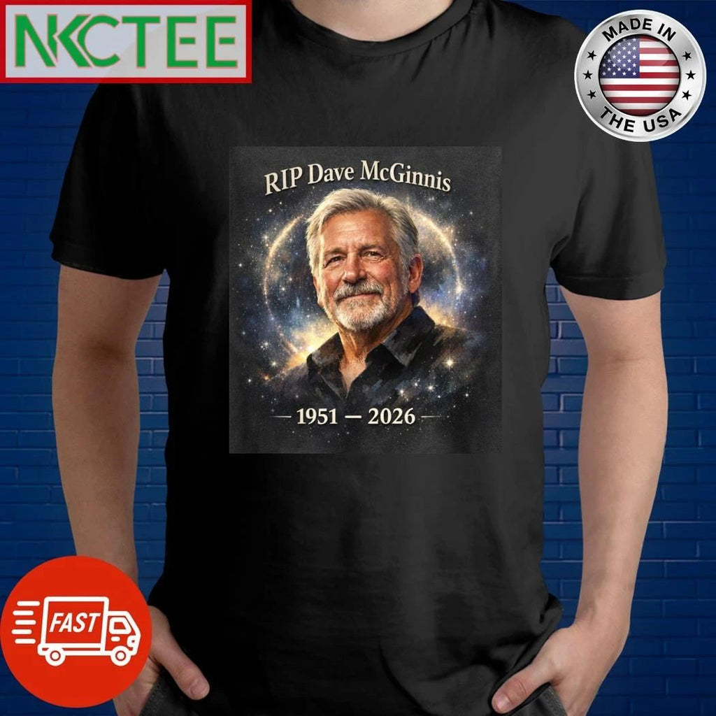 RIP Dave McGinnis 19512026 Legacy Never Fades Memorial Graphic T-Shirt Unisex T-shirt, Sweatshirt, Hoodie, Long Sleeve Tee - T-Shirt, Sweatshirt, Hoodie