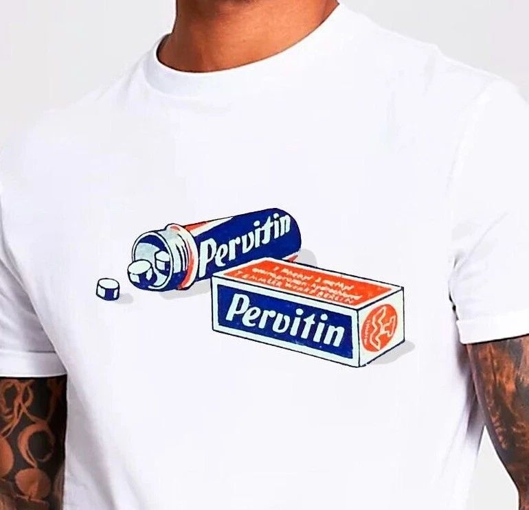 Pervitin methamphetamine Drug T Shirt germany TShirt Rare Old School Classic Tee Unisex T-shirt, Sweatshirt, Hoodie, Long Sleeve Tee - T-Shirt, Sweatshirt, Hoodie