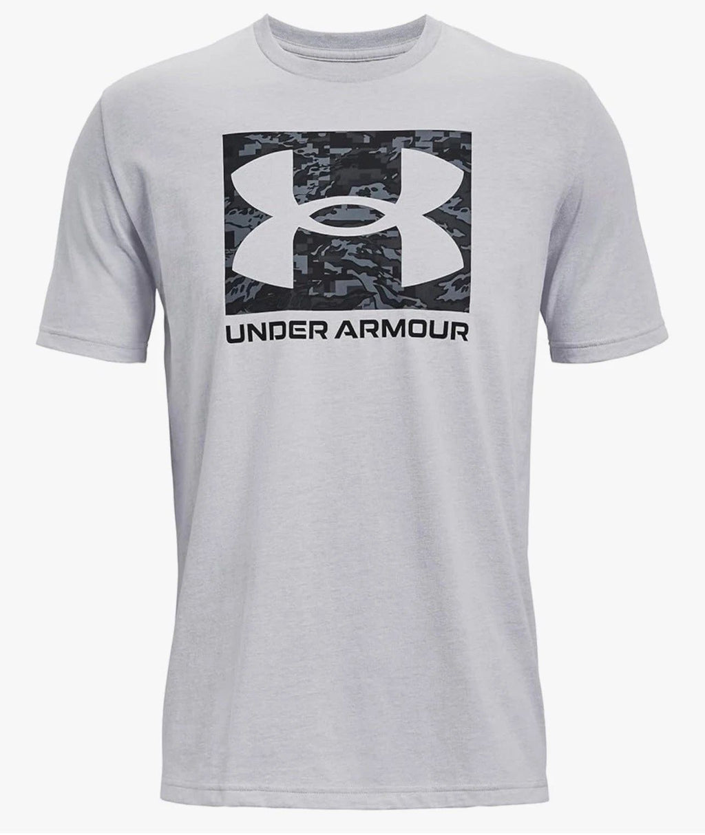 Under Armour Men's Boxed Sports Updated Short Sleeve Camo Boxed 3XL grey heather Unisex T-shirt, Sweatshirt, Hoodie, Long Sleeve Tee - T-Shirt, Sweatshirt, Hoodie