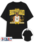 Michigan Wolverines Basketball Morez Johnson Jr. The Bodyguard signature shirt Unisex T-shirt, Sweatshirt, Hoodie, Long Sleeve Tee - T-Shirt, Sweatshirt, Hoodie