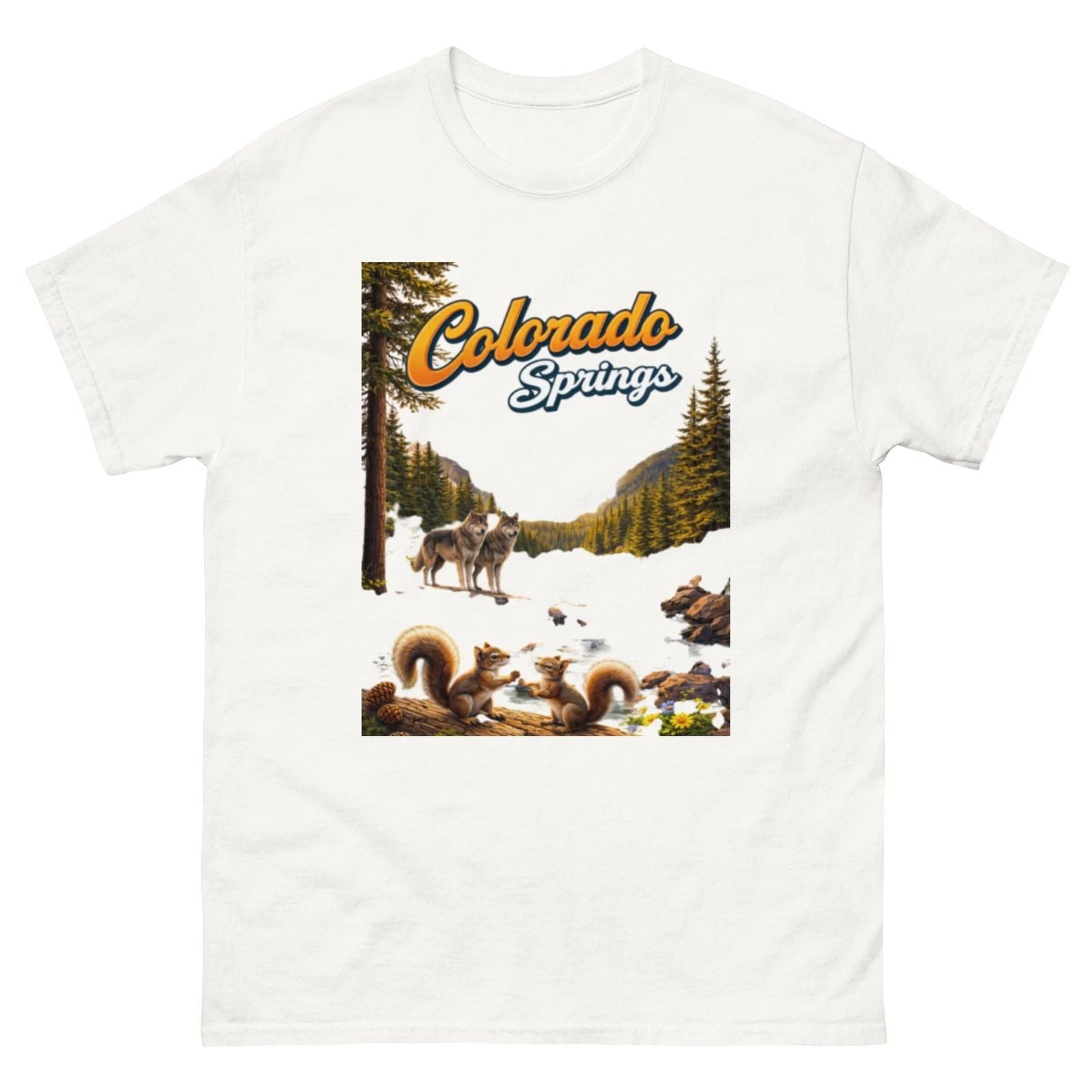 Unisex  Colorado Springs Tee Shirt Unisex T-shirt, Sweatshirt, Hoodie, Long Sleeve Tee - T-Shirt, Sweatshirt, Hoodie