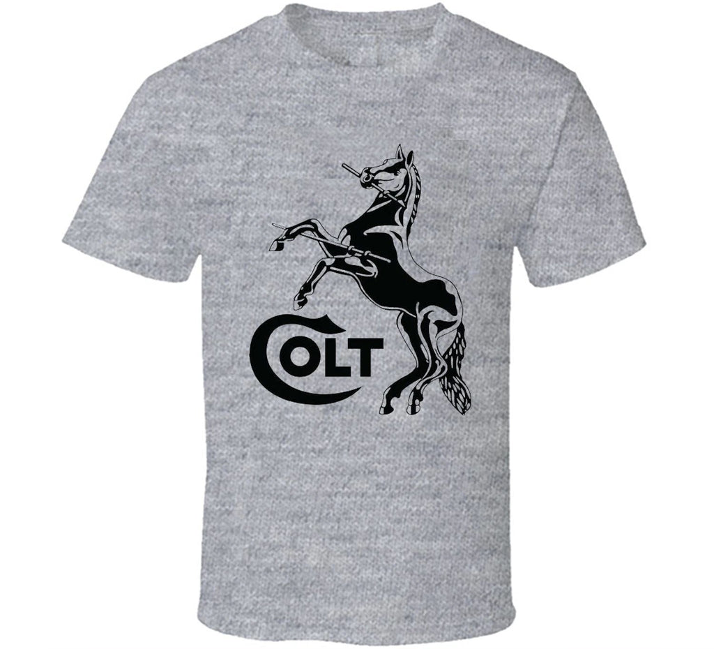 Colt Horse Guns Firearms Logo Men's Retro S-5XL T-Shirt tee Unisex Free Shipping Unisex T-shirt, Sweatshirt, Hoodie, Long Sleeve Tee - T-Shirt, Sweatshirt, Hoodie