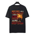 Mens polyester black loose printed T shirt for holiday and vacation use Unisex T-shirt, Sweatshirt, Hoodie, Long Sleeve Tee - T-Shirt, Sweatshirt, Hoodie