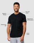 INTO THE AM Men's T-Shirts Soft Cotton Blend Crew Neck Tee- Athletic Fit Unisex T-shirt, Sweatshirt, Hoodie, Long Sleeve Tee - T-Shirt, Sweatshirt, Hoodie