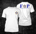 Flaternal Order of Police logo -  custom front and back t-shirt tee Unisex T-shirt, Sweatshirt, Hoodie, Long Sleeve Tee - T-Shirt, Sweatshirt, Hoodie