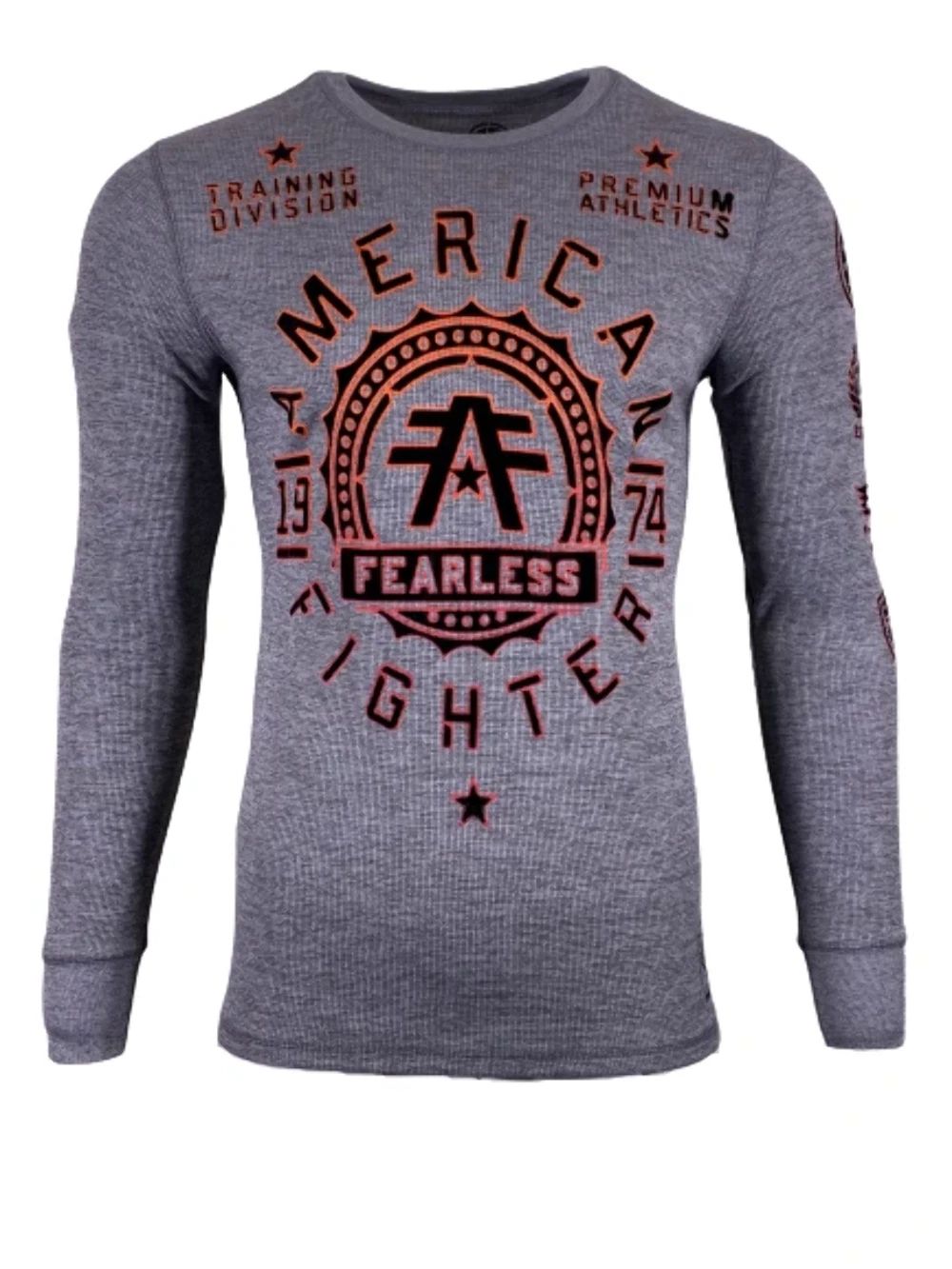 AMERICAN FIGHTER Men's T-Shirt L/S ALEXANDER THERMAL Athletic MMA Unisex T-shirt, Sweatshirt, Hoodie, Long Sleeve Tee - T-Shirt, Sweatshirt, Hoodie