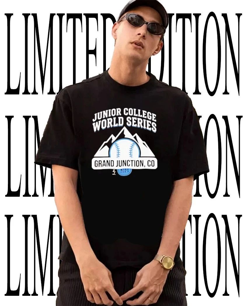 Junior College World Series Grand Junction 2026 shirt Unisex T-shirt, Sweatshirt, Hoodie, Long Sleeve Tee - T-Shirt, Sweatshirt, Hoodie
