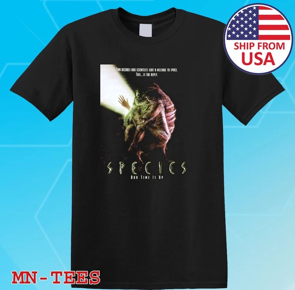 Species Sci-Fi 90's Movie Black Size S-5XL Unisex T-shirt, Sweatshirt, Hoodie, Long Sleeve Tee - T-Shirt, Sweatshirt, Hoodie