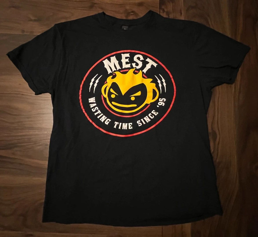 Mest Band T Shirt (Large, Punk Rock, Wasting time since '95) Unisex T-shirt, Sweatshirt, Hoodie, Long Sleeve Tee - T-Shirt, Sweatshirt, Hoodie