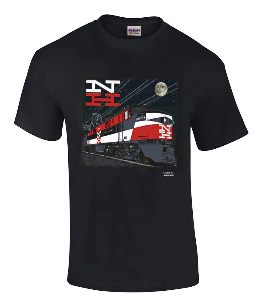 Men Tee The New Haven Jet Authentic Railroad Printed T-Shirt Black [55] Unisex T-shirt, Sweatshirt, Hoodie, Long Sleeve Tee - T-Shirt, Sweatshirt, Hoodie