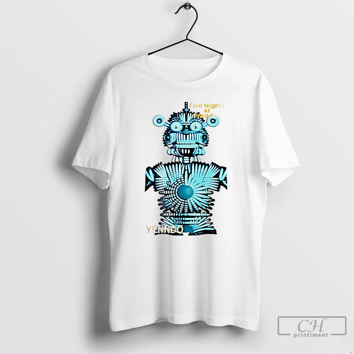 Classic Five Nights At Freddys Sister Location Yenndo Minimalist T Shirts Unisex T-shirt, Sweatshirt, Hoodie, Long Sleeve Tee - T-Shirt, Sweatshirt, Hoodie