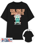 Goal King of Minnesota Kirill Kaprizov Minnesota Wild Hockey shirt Unisex T-shirt, Sweatshirt, Hoodie, Long Sleeve Tee - T-Shirt, Sweatshirt, Hoodie