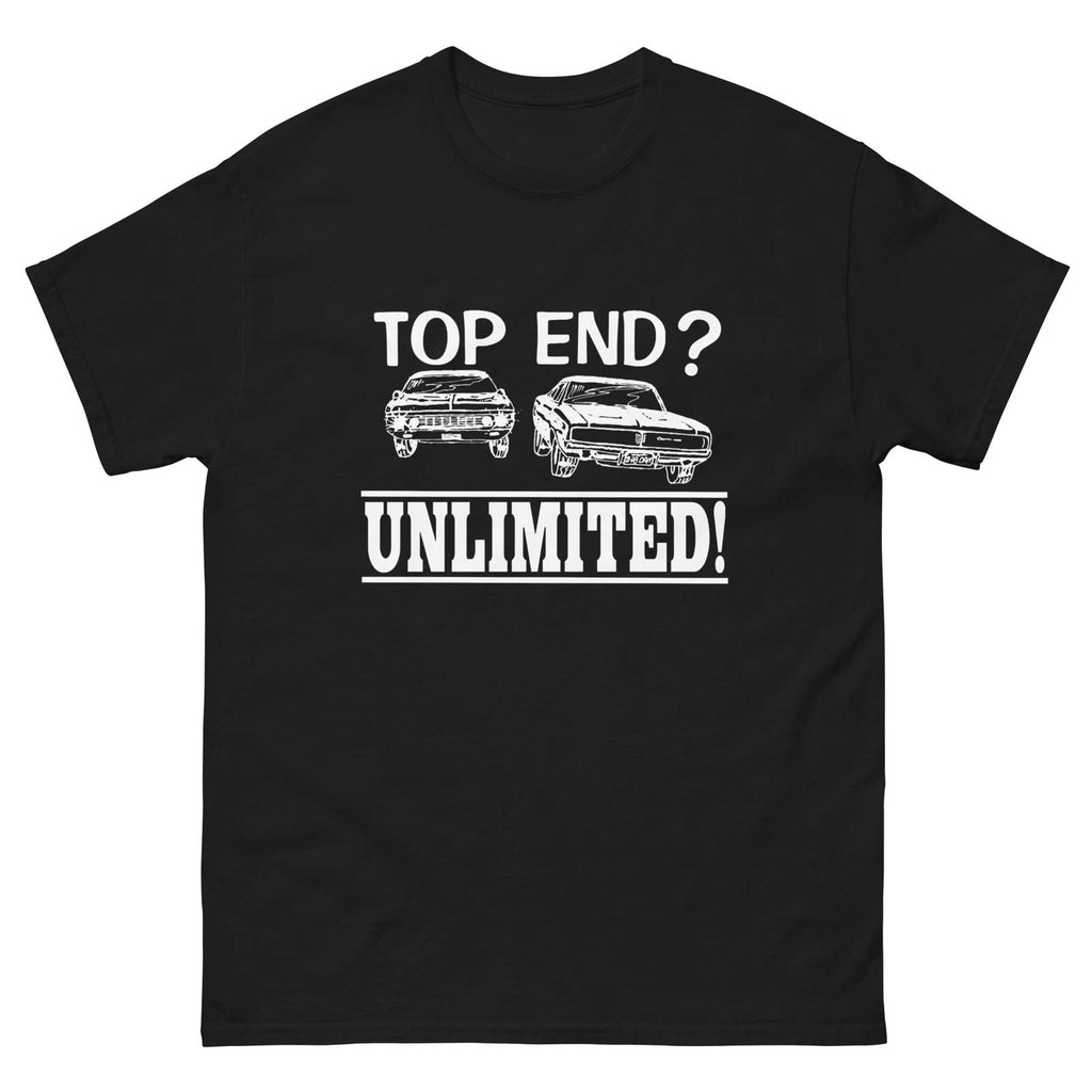 TOP END UNLIMITED T SHIRT DIRTY MARY CRAZY LARRY 69 CHARGER Unisex T-shirt, Sweatshirt, Hoodie, Long Sleeve Tee - T-Shirt, Sweatshirt, Hoodie