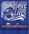 Buffalo Sabres the greatest save is saving lives shirt Unisex T-shirt, Sweatshirt, Hoodie, Long Sleeve Tee - T-Shirt, Sweatshirt, Hoodie