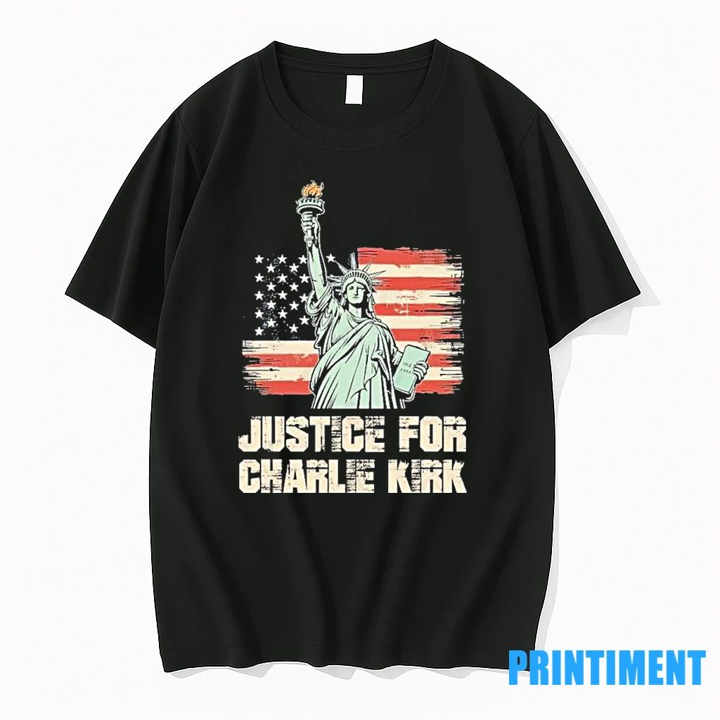 Liberty Justice For Charlie Kirk Tshirts Sweater Unisex T-shirt, Sweatshirt, Hoodie, Long Sleeve Tee - T-Shirt, Sweatshirt, Hoodie