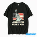 Liberty Justice For Charlie Kirk Tshirts Sweater Unisex T-shirt, Sweatshirt, Hoodie, Long Sleeve Tee - T-Shirt, Sweatshirt, Hoodie