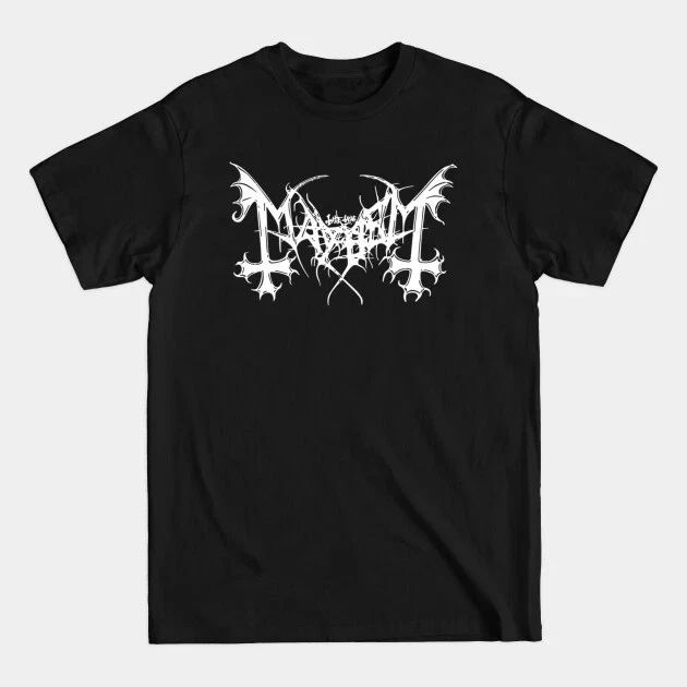 Mayhem Logo T-Shirt Rock And Roll Music Classic Band Tee New Unisex T-shirt, Sweatshirt, Hoodie, Long Sleeve Tee - T-Shirt, Sweatshirt, Hoodie