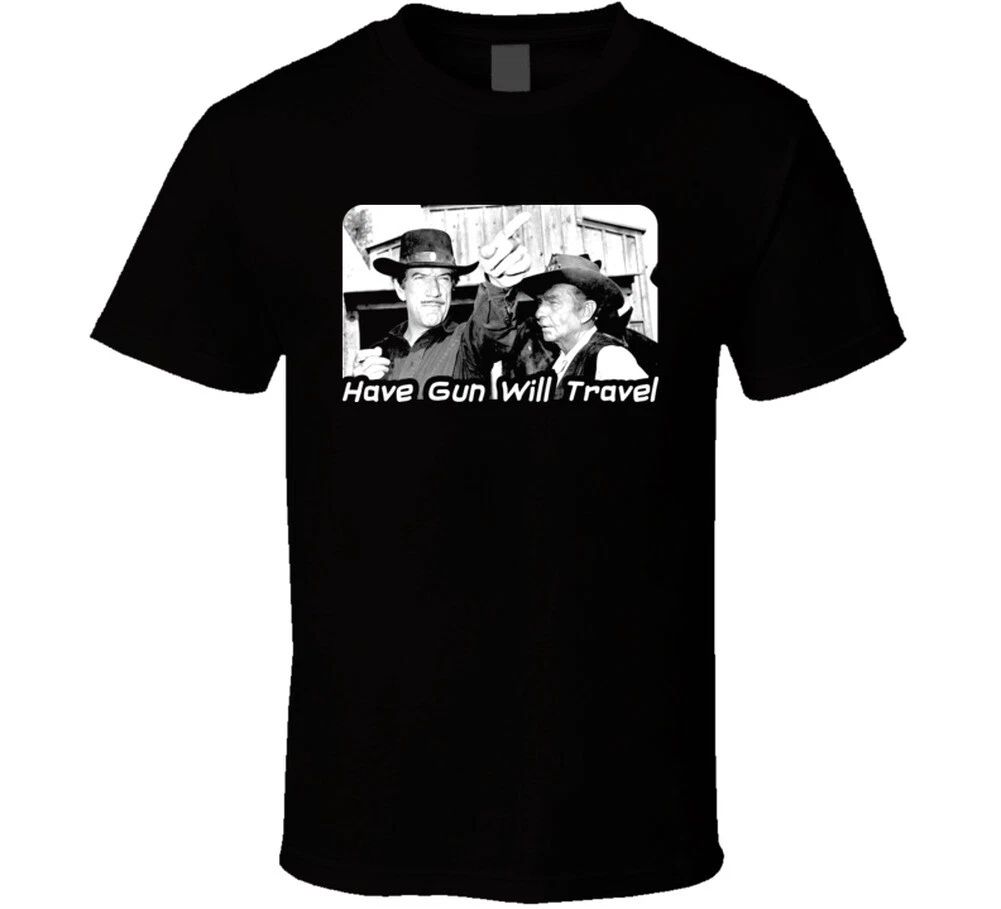 Have Gun Will Travel TV Show T Shirt Unisex T-shirt, Sweatshirt, Hoodie, Long Sleeve Tee - T-Shirt, Sweatshirt, Hoodie