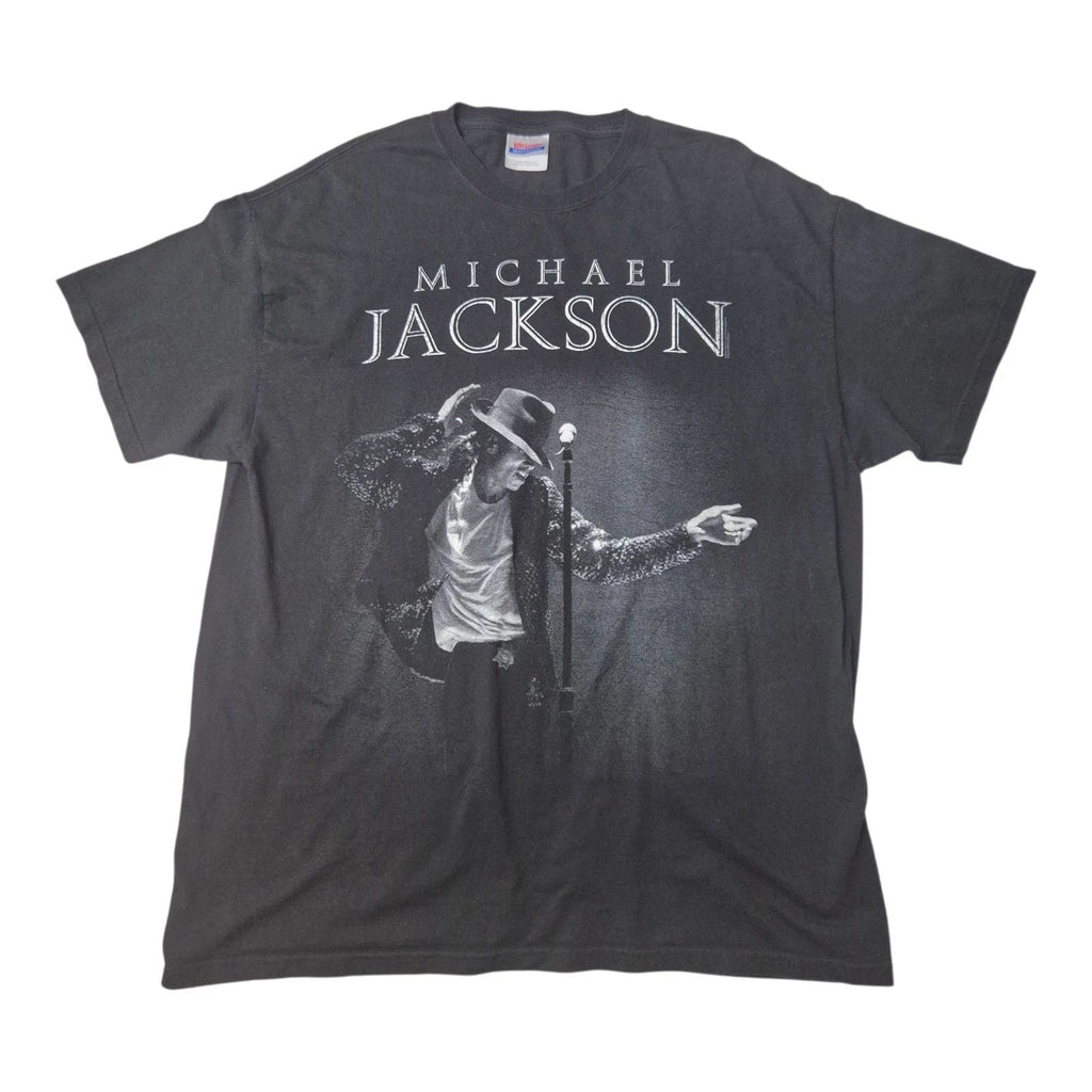 Vintage 2009 Hanes Heavyweight Michael Jackson XL Tour T Shirt! Rare! Unisex T-shirt, Sweatshirt, Hoodie, Long Sleeve Tee - T-Shirt, Sweatshirt, Hoodie