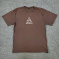 HUF Shirt Men's Medium Brown Graphic Tee Short Sleeve Spell Out Pullover Adult M Unisex T-shirt, Sweatshirt, Hoodie, Long Sleeve Tee - T-Shirt, Sweatshirt, Hoodie