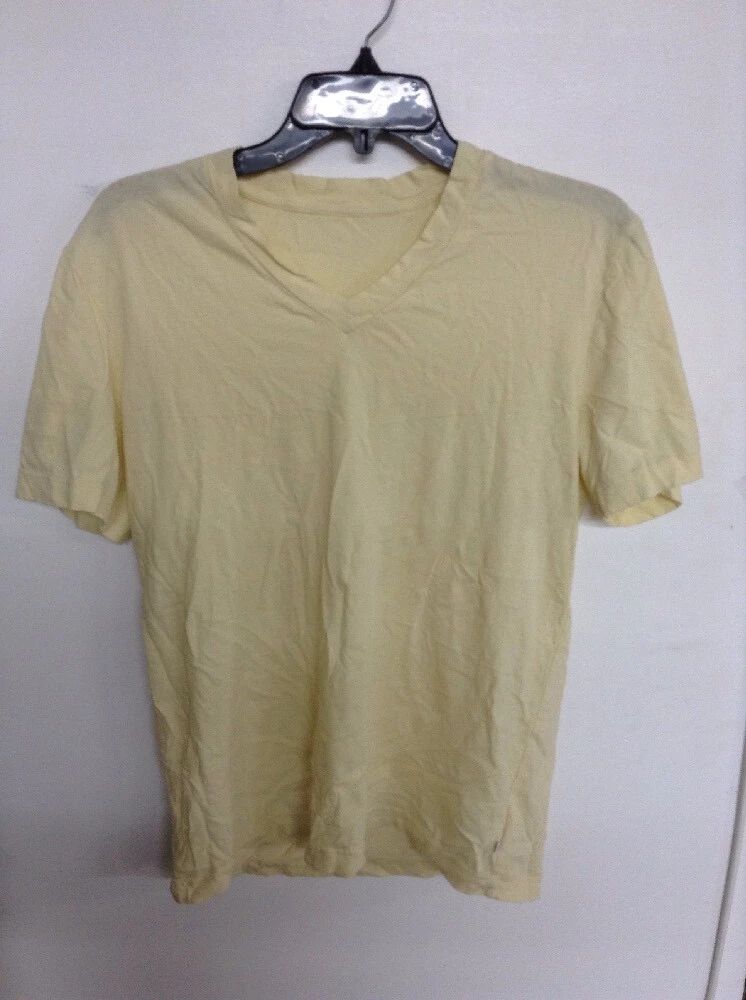 James Perse Men's Relaxed Fit S/S V-Neck Cotton T-Shirt Light Yellow MLJ3352! Unisex T-shirt, Sweatshirt, Hoodie, Long Sleeve Tee - T-Shirt, Sweatshirt, Hoodie