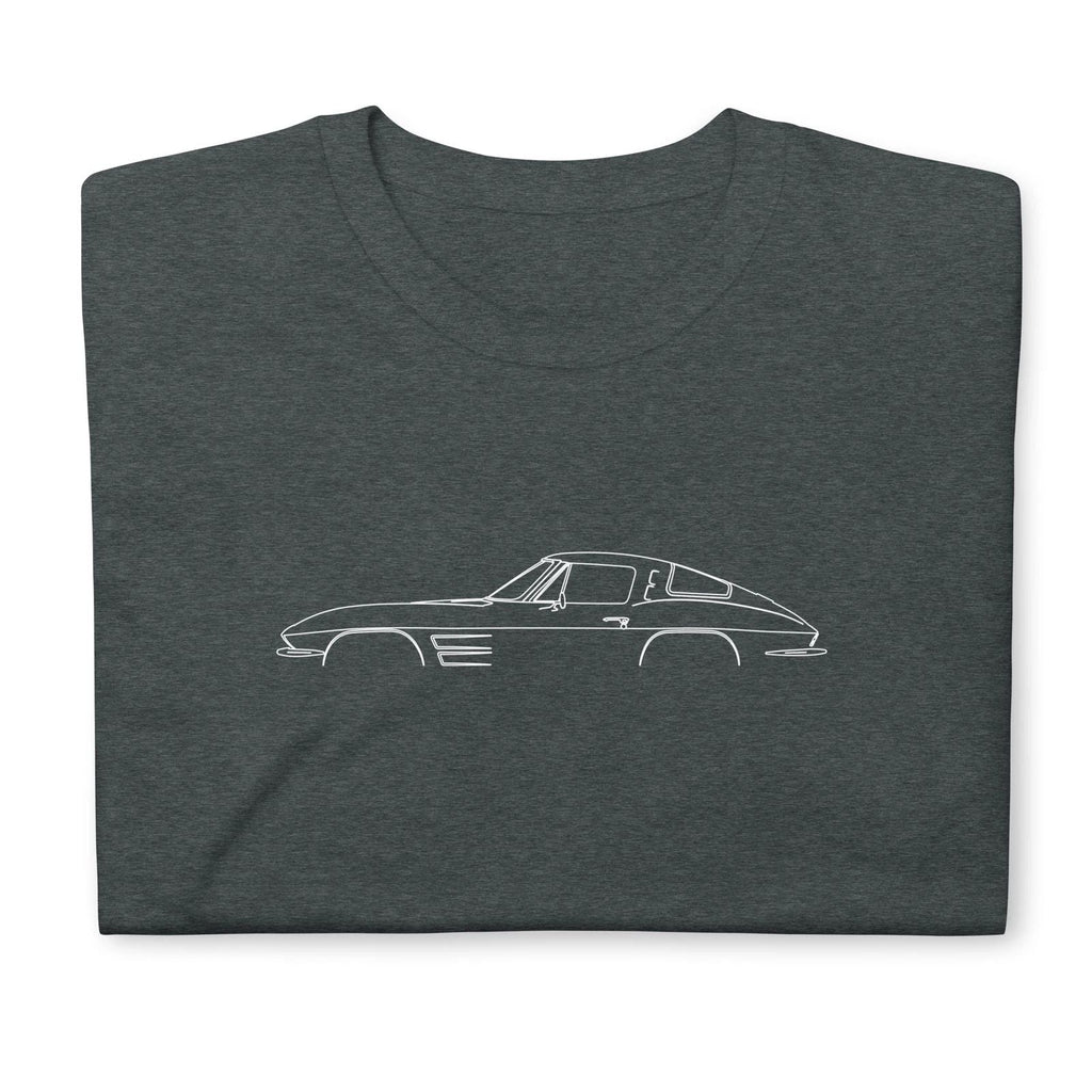 Softstyle T-Shirt For Chevrolet Corvette C2 Sting Ray 1963-1964 Car Owners Gift Unisex T-shirt, Sweatshirt, Hoodie, Long Sleeve Tee - T-Shirt, Sweatshirt, Hoodie