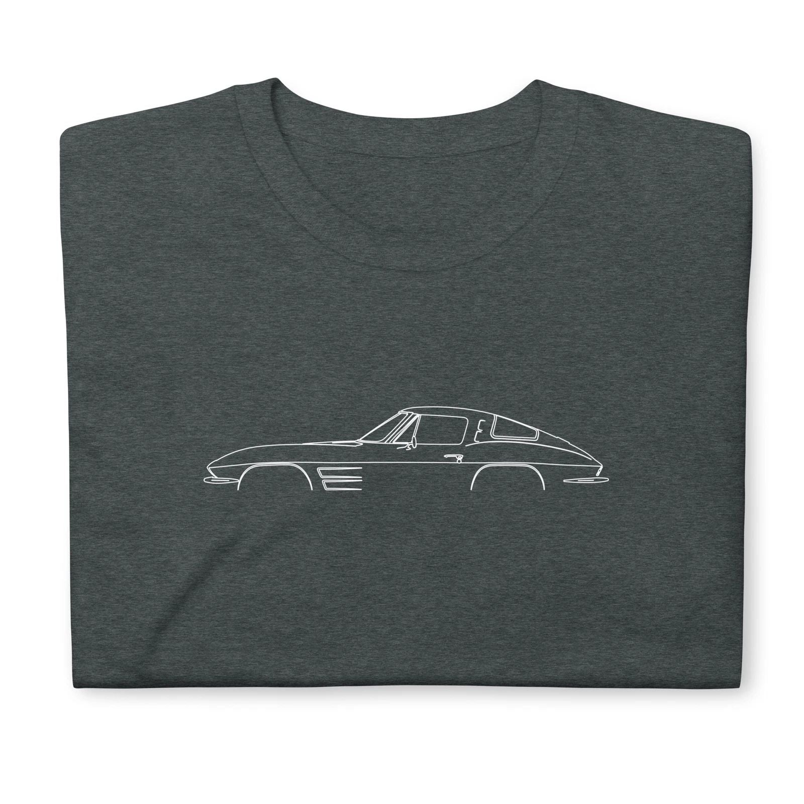 Softstyle T-Shirt For Chevrolet Corvette C2 Sting Ray 1963-1964 Car Owners Gift Unisex T-shirt, Sweatshirt, Hoodie, Long Sleeve Tee - T-Shirt, Sweatshirt, Hoodie