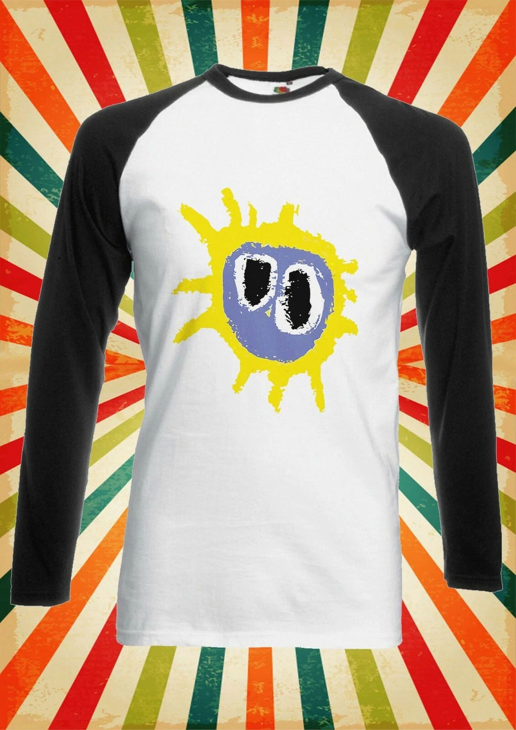 Screamadelica Primal Scream Men Women Long Short Sleeve Baseball T Shirt 2284 Unisex T-shirt, Sweatshirt, Hoodie, Long Sleeve Tee - T-Shirt, Sweatshirt, Hoodie