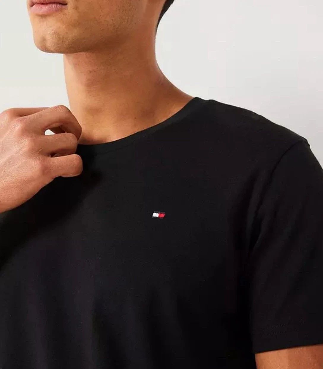 Tommy Hilfiger Men's Signature Cotton Essential 3-Pack Loungewear  T-Shirt Black Unisex T-shirt, Sweatshirt, Hoodie, Long Sleeve Tee - T-Shirt, Sweatshirt, Hoodie